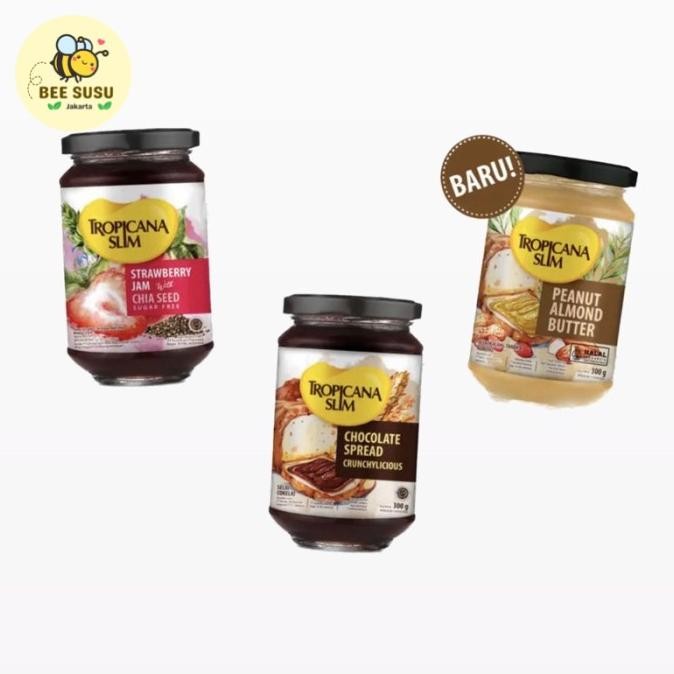 

TROPICANA SLIM SELAI 1 JAR COKLAT / STRAWBERRY / KACANG