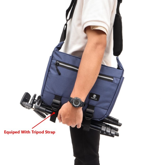 Max Tas Kamera Dslr & Mirrorless Mx600 - Model Selempang Crumpler Mini