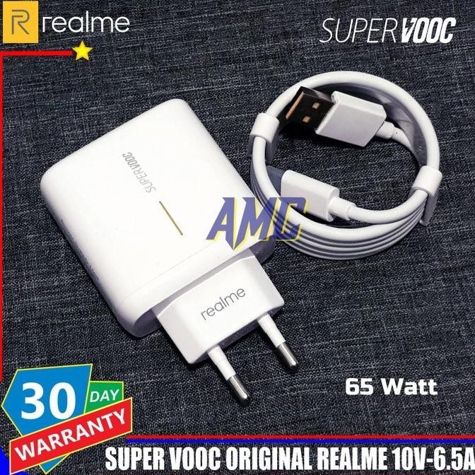 Charger Realme 7 Pro Super Dart 65 Watt ORIGINAL 100% USB C Terlaris
