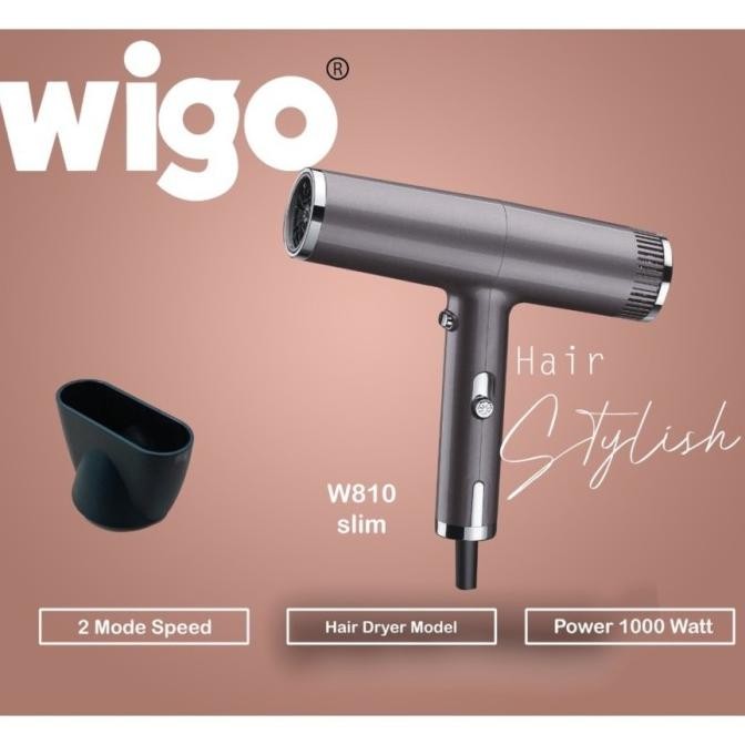 Wigo Hair Dryer W-810 Slim Hairdryer Pengering Rambut 1000 W