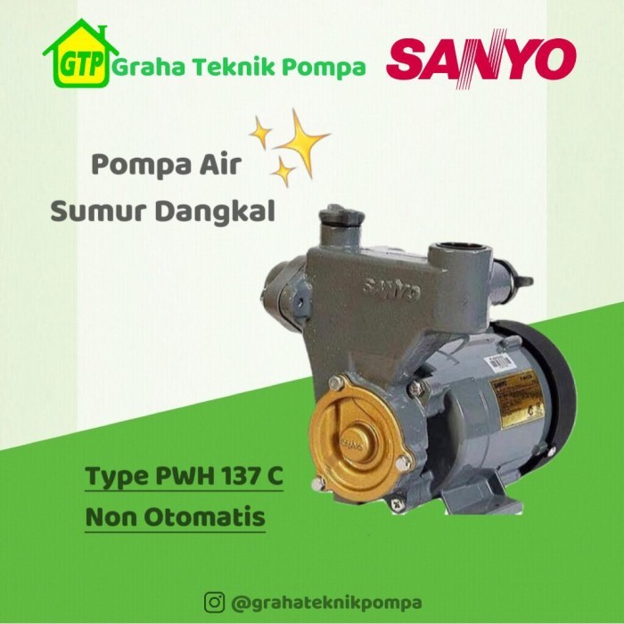 pompa air sanyo 125 watt