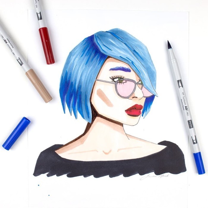 

TOMBOW DUAL BRUSH FASHION, 12PCS