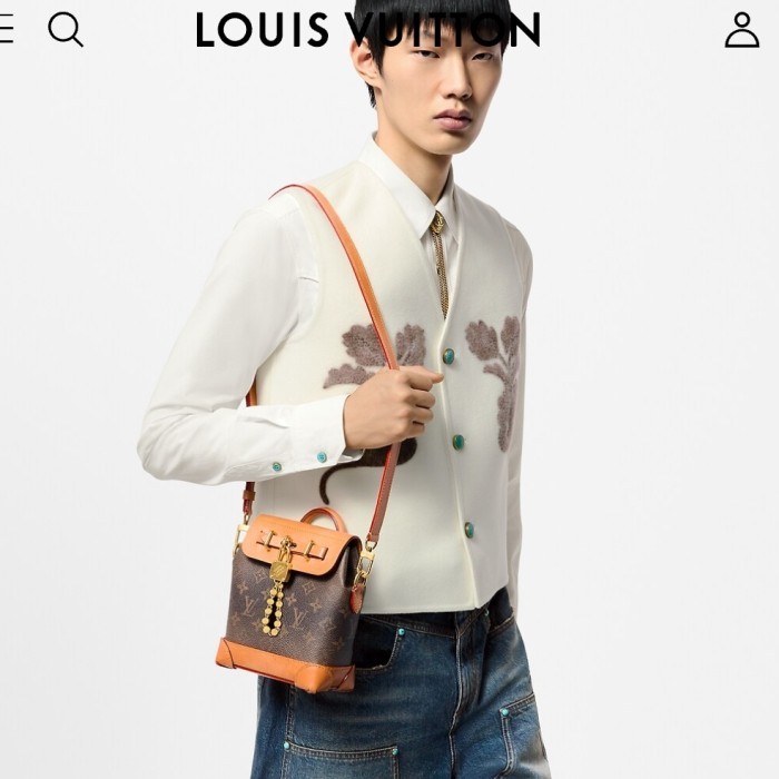 Tas sling bag LV Louis Vuitton Steamer 15 sling bag Louis Vuitton