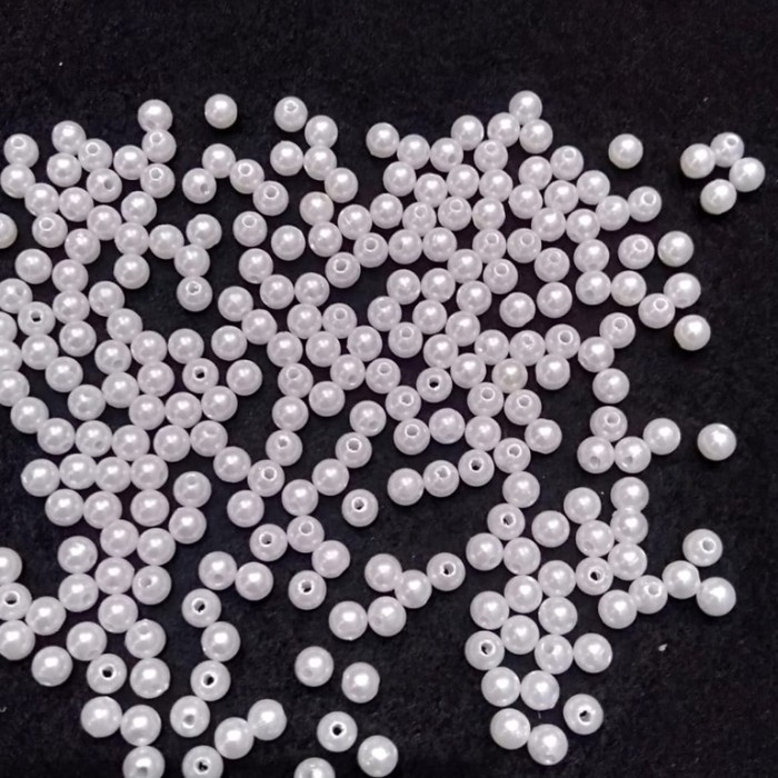 

[450Gr]Mutiara Parel/Manik Mote Mutiara 6Mm/Mutiara Sintetis New