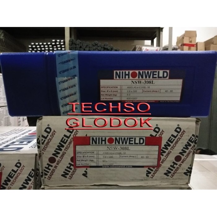 NIHONWELD NSW-308L kawat las stainless steel 308