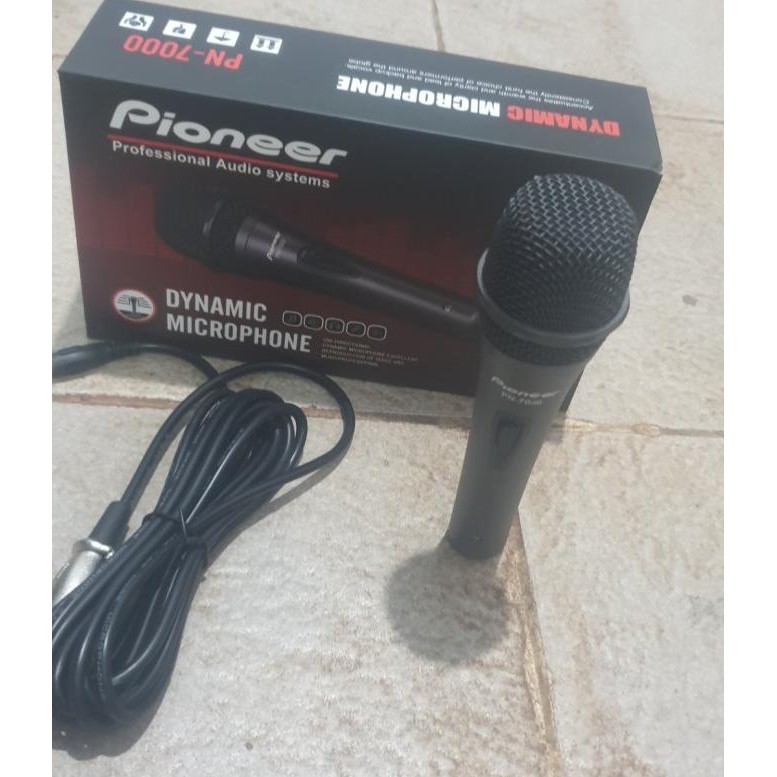 Grosir Pioneer 7.0 Oem Mic Mik Microphone Mikrofon Kabel Cable Karaoke Vokal