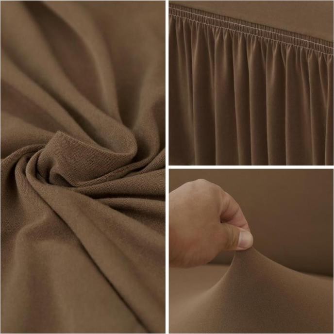 Murah Cover /Sarung Sofa Polos Letter L