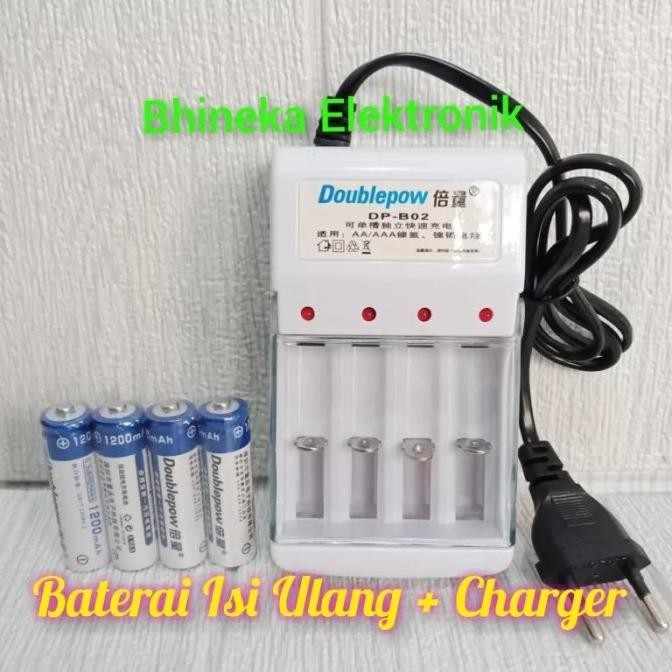 Batrai Cas Aa 1200 Mah + Charger