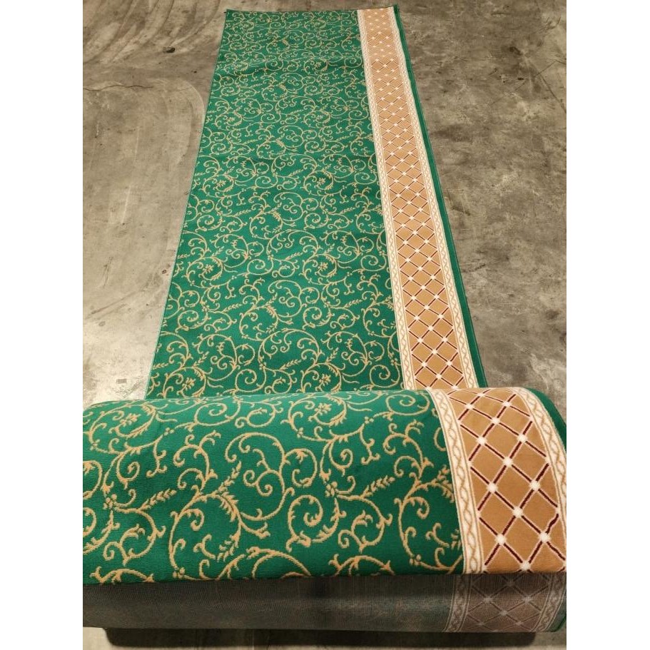 Promo Karpet Masjid 1 Roll Murah Merk Mimbar Sf-0350 / Sajadah Karpet Mushola Meteran