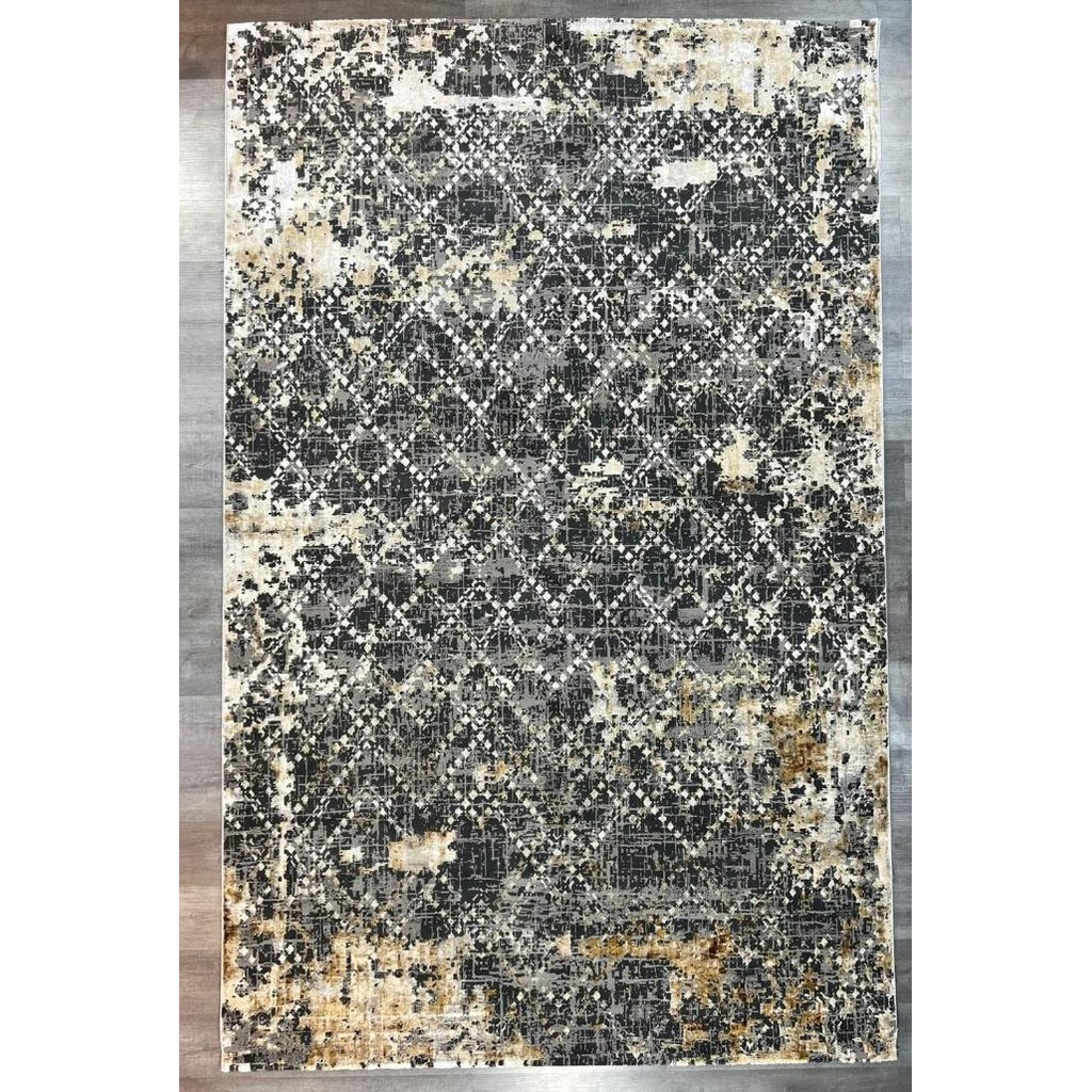 Grosir Karpet Permadani Import Turki Motif Abstrak Abu Abu Lisa Uk 200 X 300