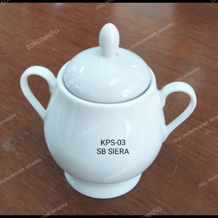 TEMPAT GULA UNIK/WADAH BUMBU KERAMIK