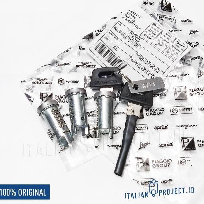 Kunci Set Piaggio Kontak Box Jok Vespa Px New Px Exclusive Excel Original Dan Terlaris