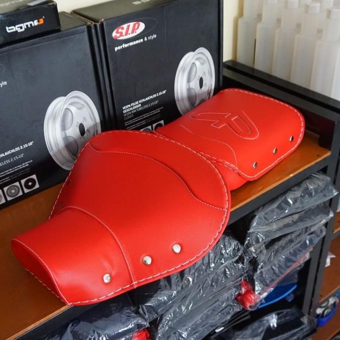 Cover Jok Pisah Vespa Model Cowboy Original Dan Terlaris