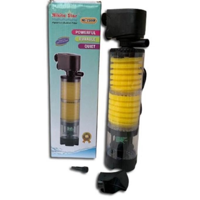 NIKITA NS 2300F INTERNAL FILTER AQUARIUM POMPA AIR TABUNG CONTROL