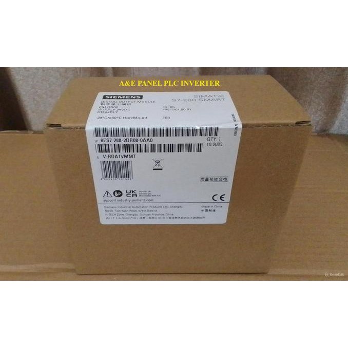 TERMURAH - PLC SIEMENS S7-200 S7 200 SMART 6ES7 288-2DR08-0AA0 6ES7288 2DR08
