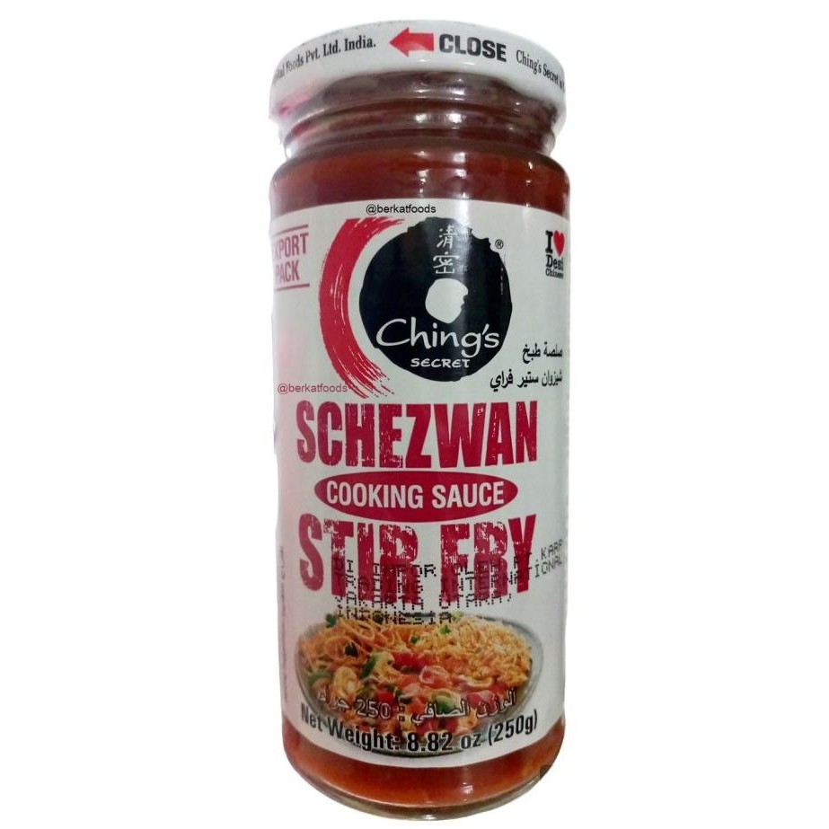 

hanya disini] Schezwan Stir Fry Cooking Sauce Ching's Secret / Saus Masak Menumis