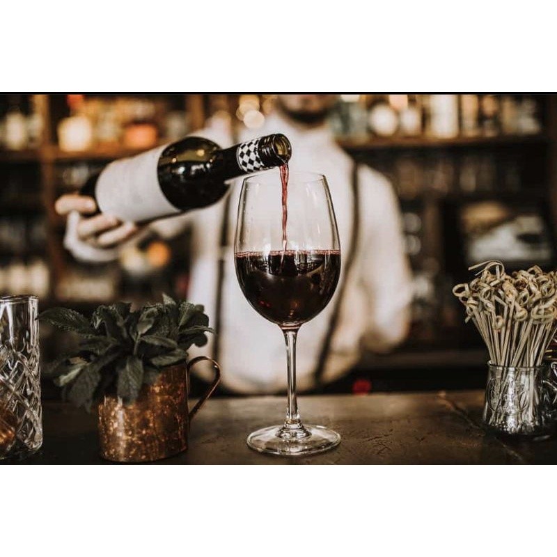 Gelas Wine 490ml Nadir Stemmed Glass Barone 7056 - 1pc