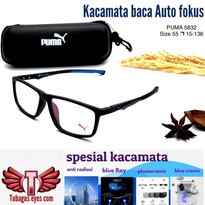 Kacamata Pria Auto Fokus Plus/Minus Photocromic