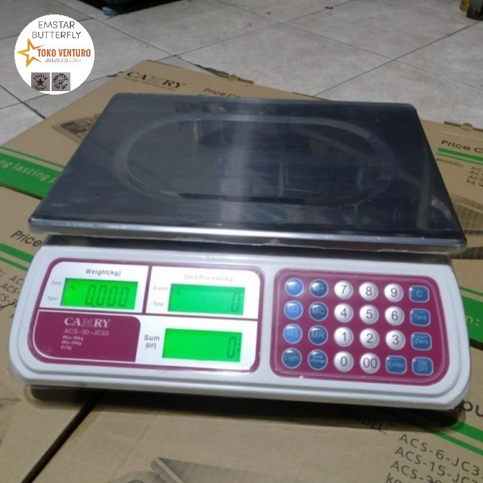 timbangan camry digital 30kg