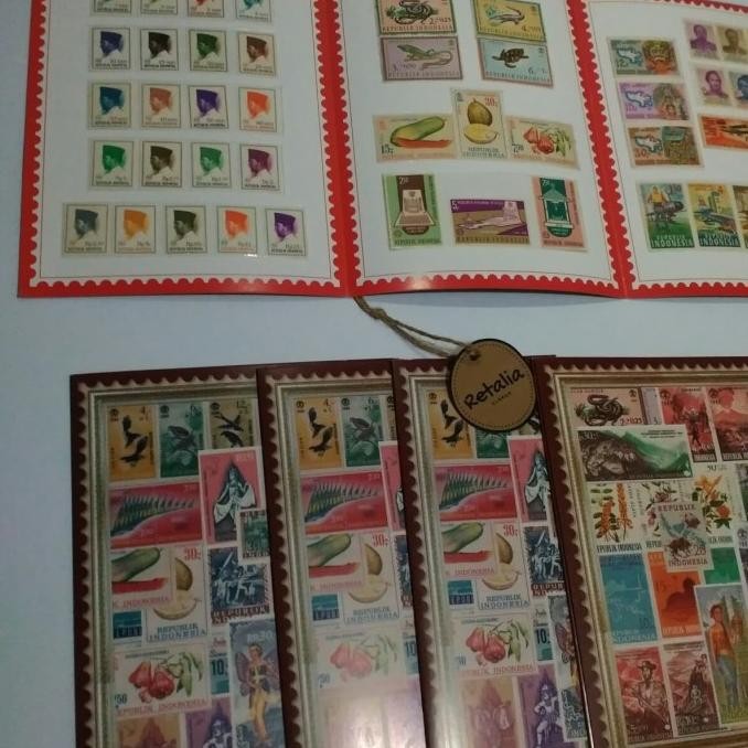 

Folder Set Perangko Kuno Indonesia