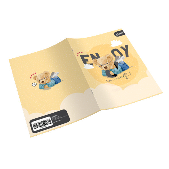 

Gramedia Pettarani - Estudee - Buku Tulis Ukuran B5 Isi 10 Pcs Motif Fancy Cute Characters