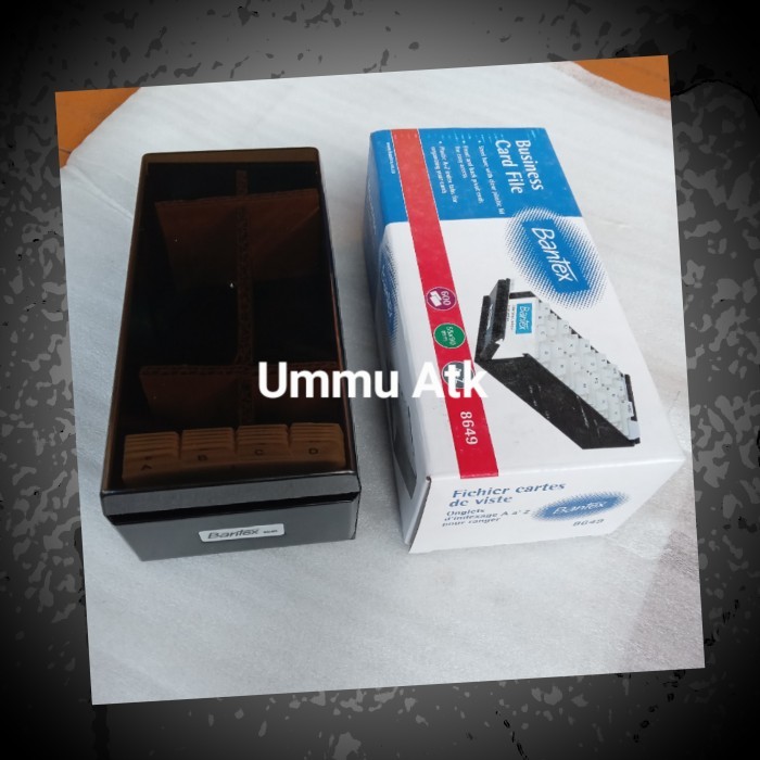 

kotak kartu nama bantex 8649