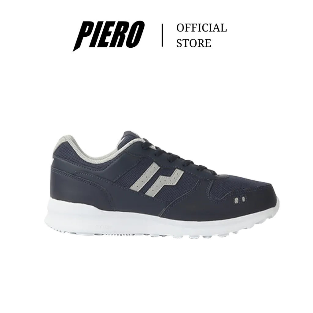 PIERO SEPATU SNEAKERS PRIA JOGGER INSIGNIA WHITE P20592