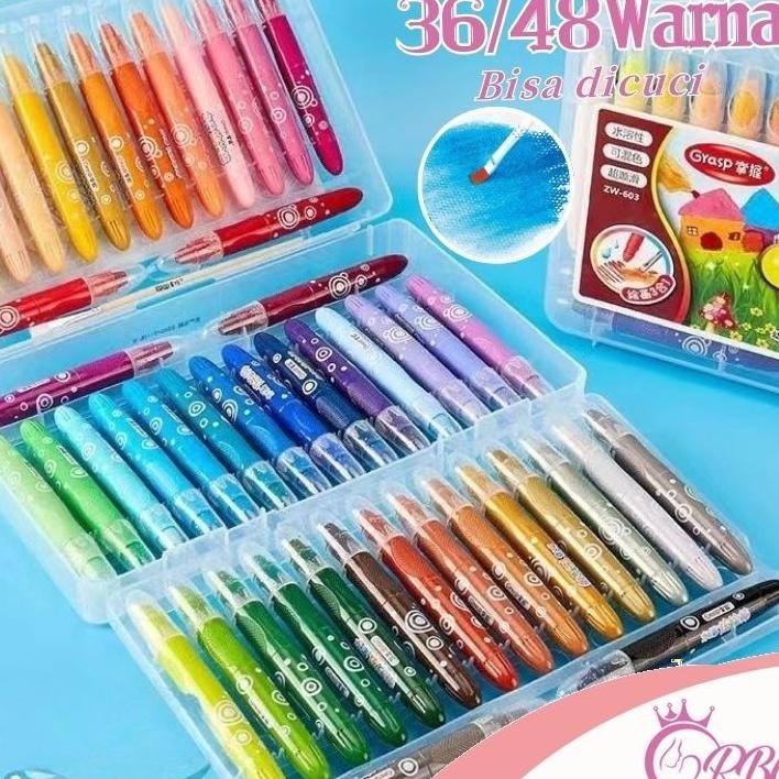 

Jual Loal 3648 Warna Crayon Grap Crayon Grap Mata Edang Ily Crayon Water Oluble Crayon Crayon Et