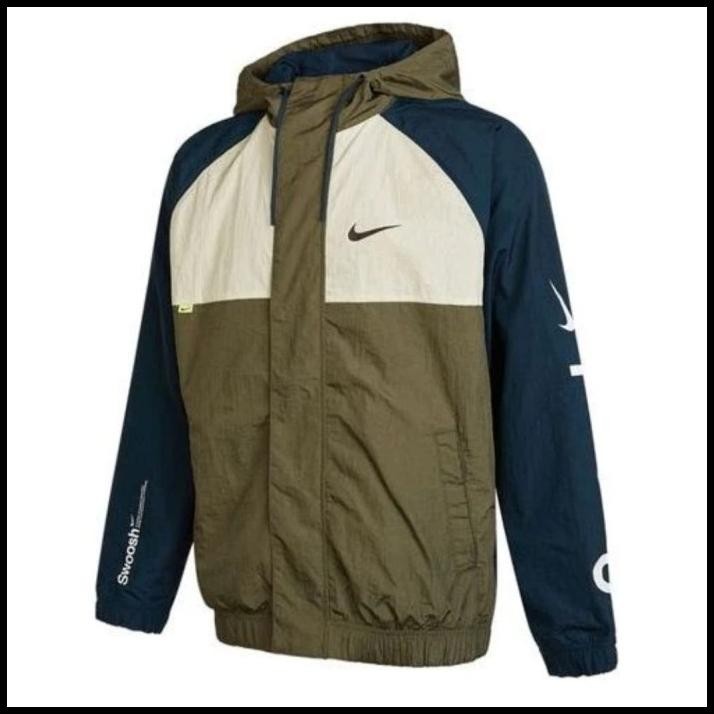 Dx6311 222 Mens Nike Sportswear Woven Hooded Jacket