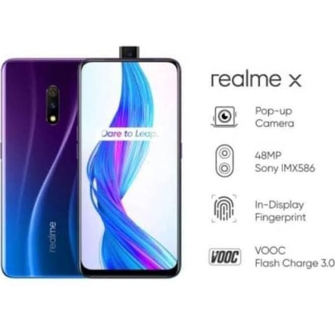 CO Realme X ram 4/128gb new garansi oppo 1 tahun spec garang