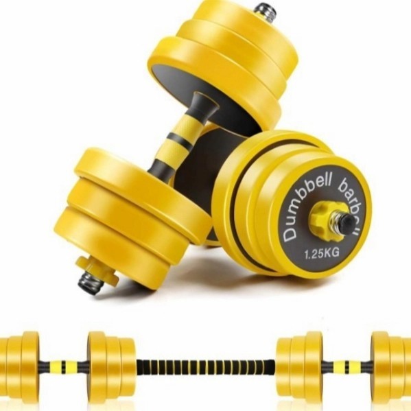Nadia Dumbell Set 20Kg Dumbell Set Rubber-Barbell Set-Dumbel Set