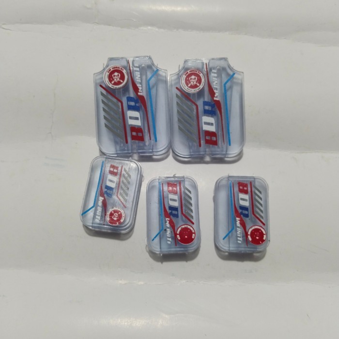 STOPER VARIASI SANGKAR KOTAK BNR DECAL SATU SET ORIGINAL BNR KODE 234