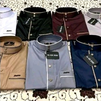 Koko Saudi Merek An-Nun Motif G-sai Muslim Pria