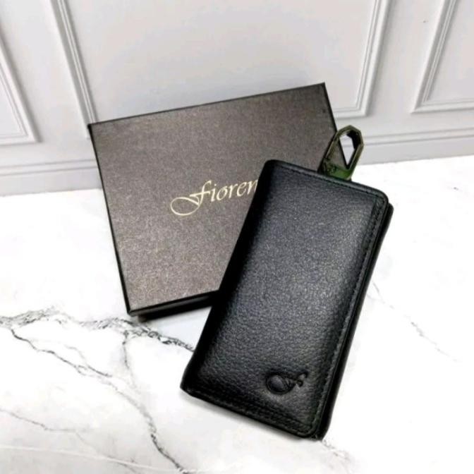 Produk Baru Fiorenza gantungan kunci kulit asli dompet stnk genuine leather 391L