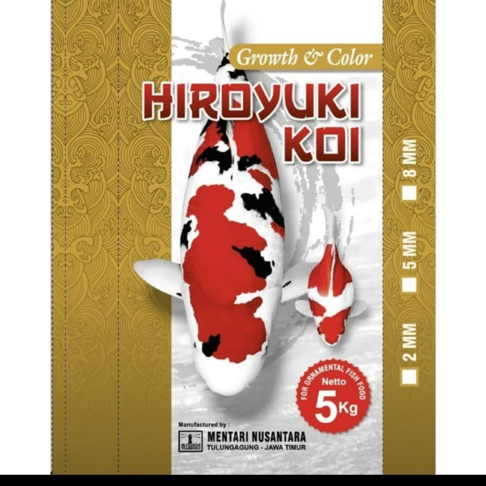 Pakan Ikan Koi Hiroyuki Koi Growth And Colour