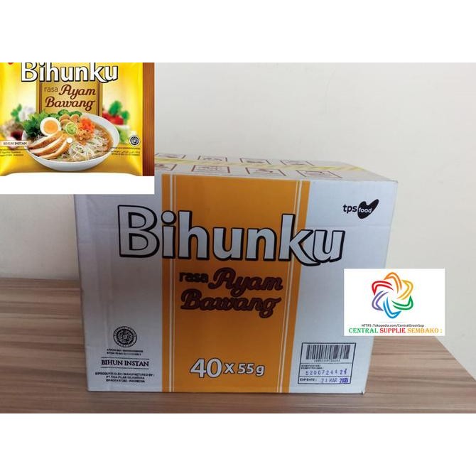 

READY BIHUNKU KUAH RASA AYAM BAWANG [55GR /40PCS /1 KARTON ]