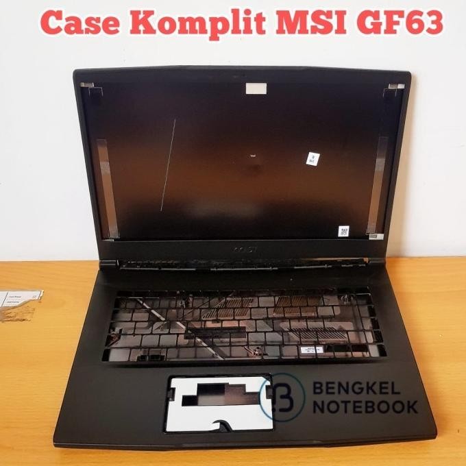 CO Case Casing Komplit MSI GF63 GF63VR MS-16R1 16R3 WF65 GS66 GF66 GE66 GP66 GS63 GS63VR GE62 GL62 G