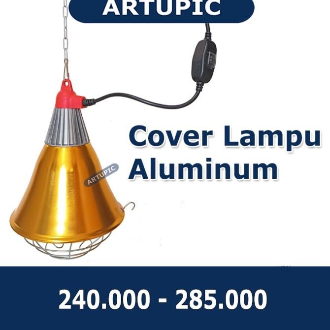 

READY COVER LAMPU PEMANAS LAMP SHADE INFRARED KANDANG BABI AYAM HEATING