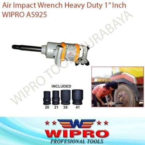 TERMURAH - WIPRO AS-925 AIR IMPACT WRENCH HEAVY DUTY 1 INCH