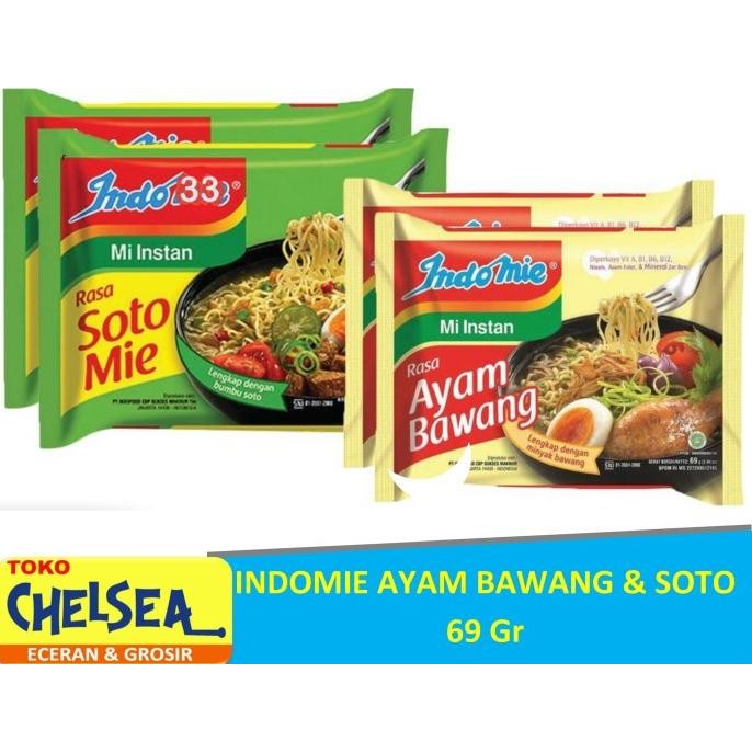 

READY INDOMIE AYAM BAWANG & SOTO/DUS - SOTO MIE