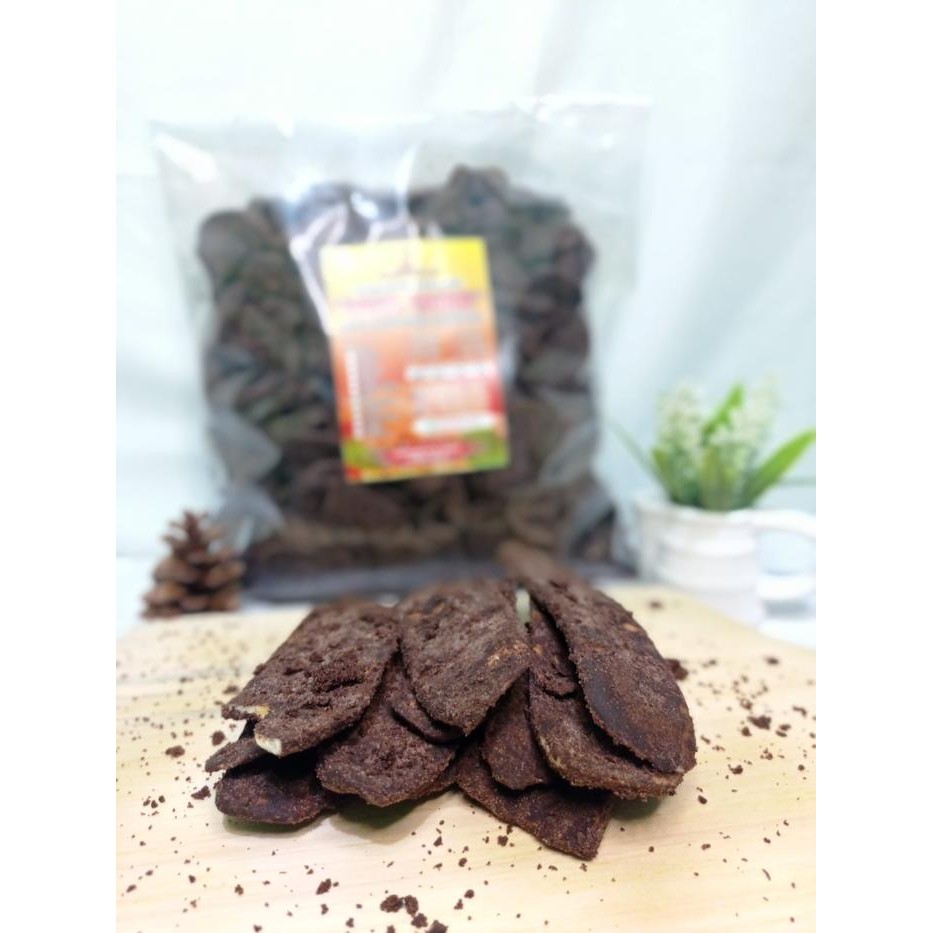 

TERUJI 1kg Keripik pisang coklat & varian rasa (Irisan Panjang) Food Snacks Snack Cemilan Cokelat