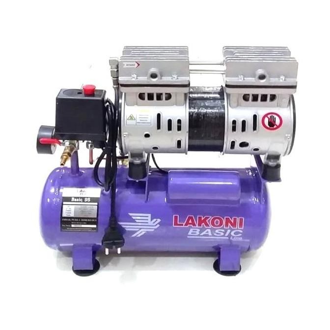 TERBARU - Lakoni Basic 9S Kompresor Oilless Lakoni Basic 9S 3/4 HP 8L