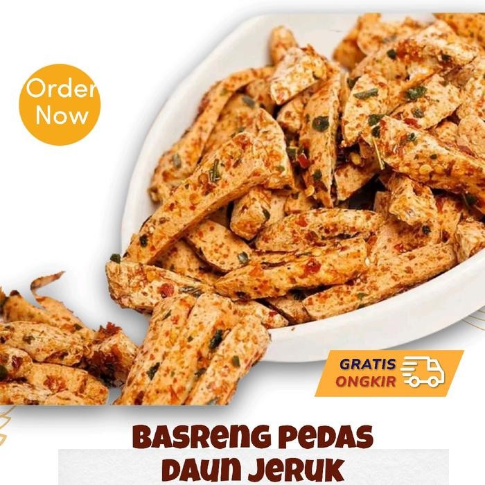 

STOK TERBATAS cemilan basreng pedas daun jeruk 100 gram / Basreng viral pedas kemasan 100 gram