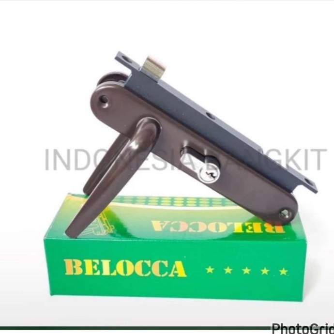 Produk Baru Gagang kunci pintu kasa nyamuk handle/ kunci pintu kawat nyamuk set