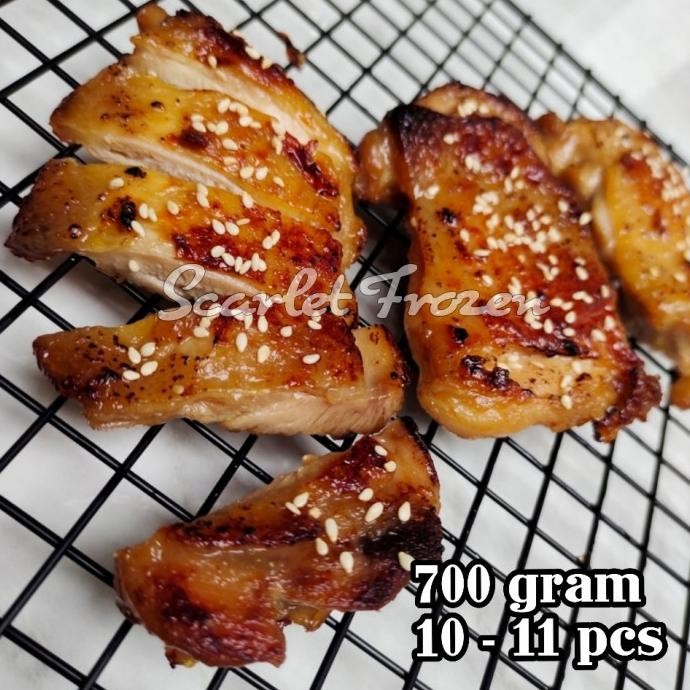 

READY PREMIUM TORI GRILL CHICKEN TERIYAKI THIGHS AYAM FILLET TERIYAKI