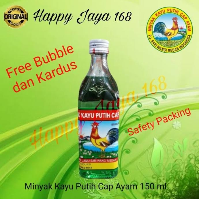 

READY MINYAK KAYU PUTIH CAP AYAM 150 ML