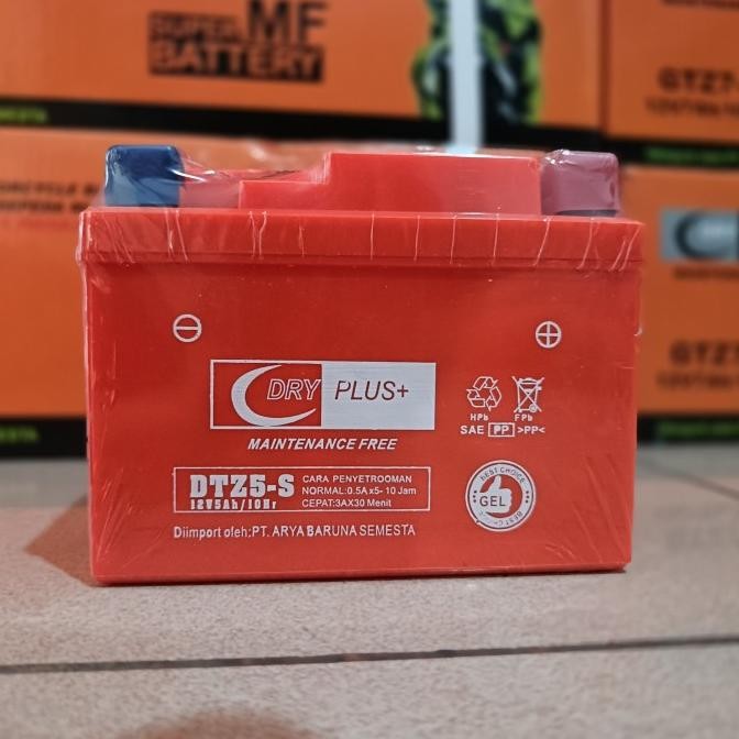 Ori - Aki motor Honda beat, kharisma, vario 110 GTZ5S Motorcell Aki Kering