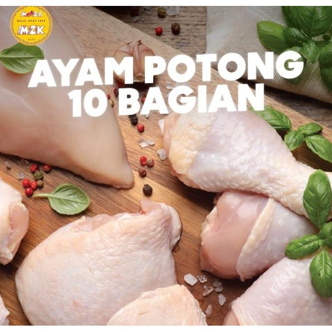 

READY AYAM SEGAR POTONG 10 BAGIAN