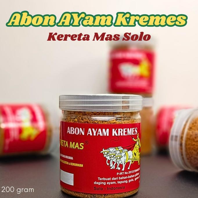 

READY ABON AYAM KREMES KHAS SOLO KERETA MAS