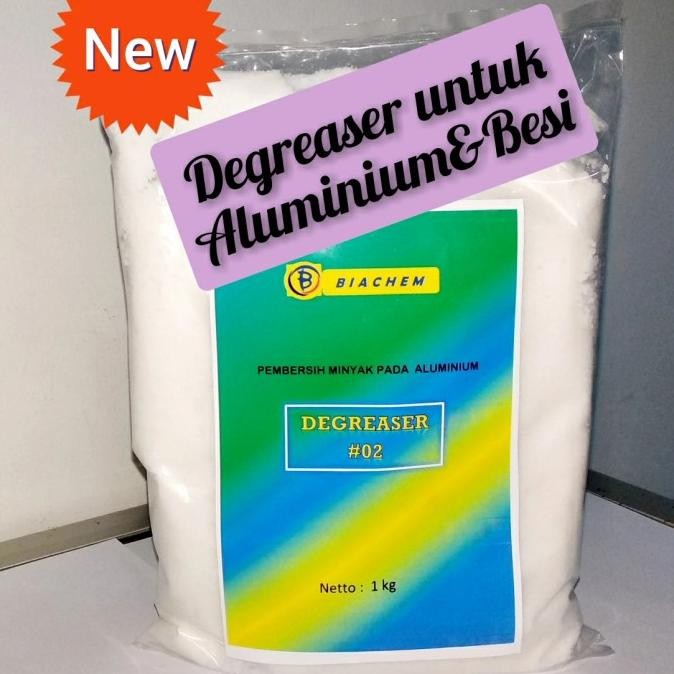 Baru DEGREASER ALUMINIUM,POWDER,1 KG BISA UNTUK 20 Lt LARUTAN SIAP PAKAI